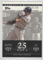 Hideki Matsui (2005 MLB Superstar - 192 Hits) #/150