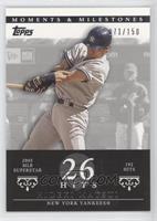 Hideki Matsui (2005 MLB Superstar - 192 Hits) #/150