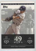 Hideki Matsui (2005 MLB Superstar - 192 Hits) #/150