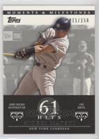 Hideki Matsui (2005 MLB Superstar - 192 Hits) #/150