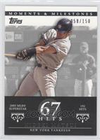 Hideki Matsui (2005 MLB Superstar - 192 Hits) #/150