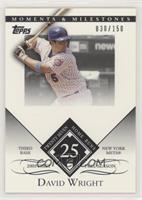 David Wright (2005 First Full Season - 27 Home Runs) #/150