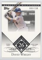 David Wright (2005 First Full Season - 27 Home Runs) #/150