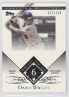 David Wright (2005 First Full Season - 27 Home Runs) #/150