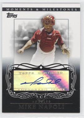 2007 Topps Moments & Milestones - Rookie Autographs #RA-MN - Mike Napoli