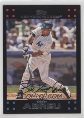 2007 Topps New York Yankees - [Base] #NYY2 - Bobby Abreu