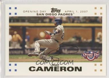 2007 Topps Opening Day - [Base] - Gold #113 - Mike Cameron /2007