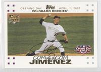 Ubaldo Jimenez #/2,007