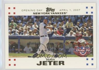 2007 Topps Opening Day - [Base] - Gold #46 - Derek Jeter /2007