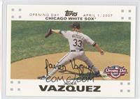 Javier Vazquez #/2,007