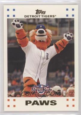 2007 Topps Opening Day - [Base] #196 - Paws