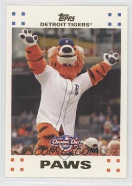 2007 Topps Opening Day - [Base] #196 - Paws