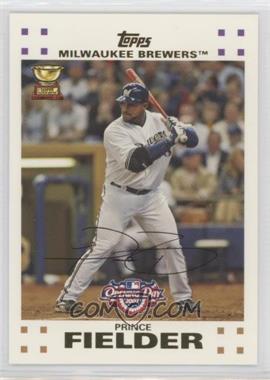 2007 Topps Opening Day - [Base] #207 - Prince Fielder