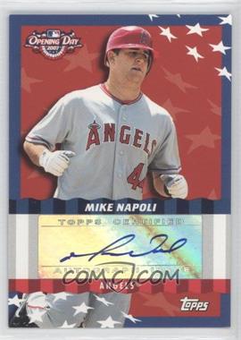 2007 Topps Opening Day - Opening Day Autographs #ODA-MN - Mike Napoli