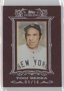 2007 Topps Sterling - [Base] - Burgundy #123 - Yogi Berra /14