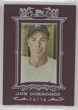 2007 Topps Sterling - [Base] - Burgundy #251 - Joe DiMaggio /14