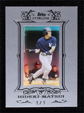 2007 Topps Sterling - [Base] - Sterling Silver #131 - Hideki Matsui /1
