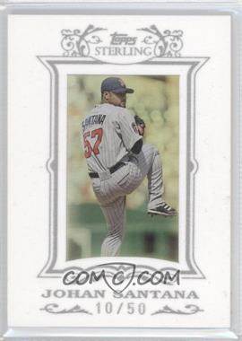 2007 Topps Sterling - [Base] - White Suede #83 - Johan Santana /50