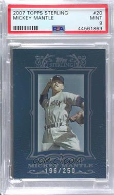 2007 Topps Sterling - [Base] #20 - Mickey Mantle /250 [PSA 9 MINT]