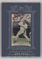 Barry Bonds #/250