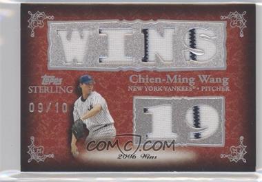 2007 Topps Sterling - Career Stats 6-Piece Relics #6CS-47 - Chien-Ming Wang /10