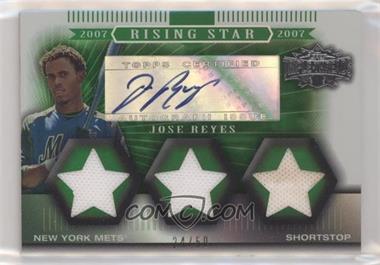 2007 Topps Triple Threads - [Base] - Emerald #127.1 - Rising Star - Jose Reyes (3 Stars) /50