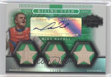 2007 Topps Triple Threads - [Base] - Emerald #133 - Rising Star - Mike Napoli /50