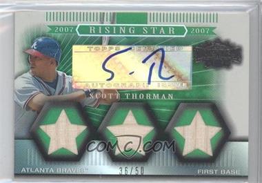 2007 Topps Triple Threads - [Base] - Emerald #159 - Rising Star - Scott Thorman /50