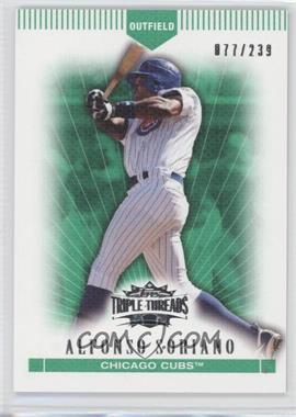 2007 Topps Triple Threads - [Base] - Emerald #42 - Alfonso Soriano /239