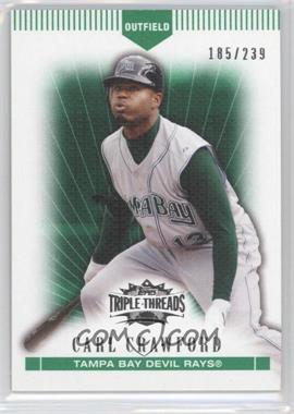 2007 Topps Triple Threads - [Base] - Emerald #61 - Carl Crawford /239