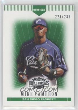 2007 Topps Triple Threads - [Base] - Emerald #89 - Mike Cameron /239