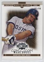 Wade Boggs #/99