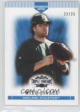 2007 Topps Triple Threads - [Base] - Sapphire #36 - Mike Piazza /25