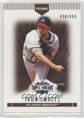 2007 Topps Triple Threads - [Base] - Sepia #118 - John Smoltz /559