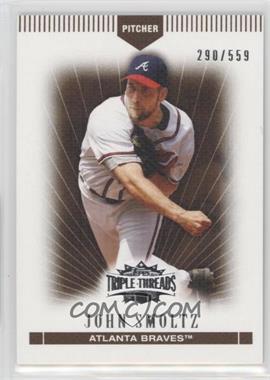 2007 Topps Triple Threads - [Base] - Sepia #118 - John Smoltz /559