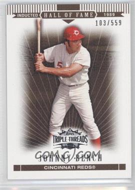 2007 Topps Triple Threads - [Base] - Sepia #14 - Johnny Bench /559