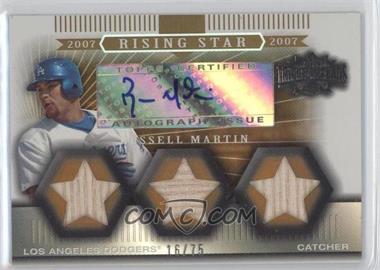 2007 Topps Triple Threads - [Base] - Sepia #149 - Rising Star - Russell Martin /75