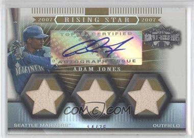 2007 Topps Triple Threads - [Base] - Sepia #167 - Rising Star - Adam Jones /75