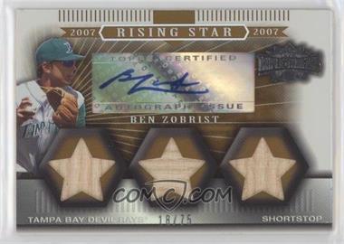 2007 Topps Triple Threads - [Base] - Sepia #171 - Rising Star - Ben Zobrist /75