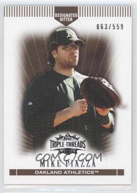 2007 Topps Triple Threads - [Base] - Sepia #36 - Mike Piazza /559