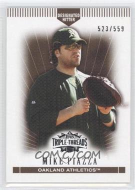 2007 Topps Triple Threads - [Base] - Sepia #36 - Mike Piazza /559