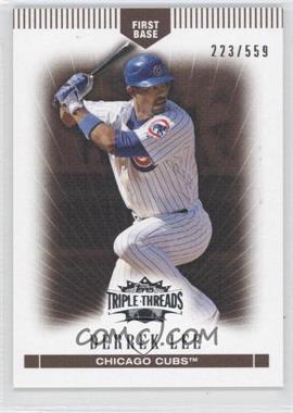 2007 Topps Triple Threads - [Base] - Sepia #67 - Derrek Lee /559