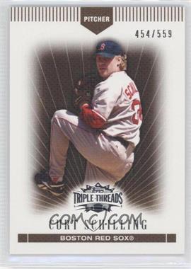 2007 Topps Triple Threads - [Base] - Sepia #87 - Curt Schilling /559