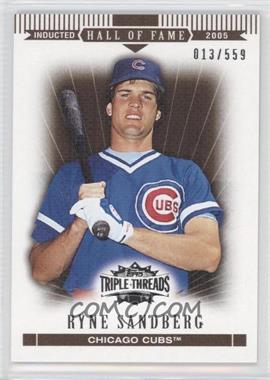 2007 Topps Triple Threads - [Base] - Sepia #88 - Ryne Sandberg /559