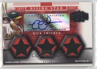 Rising Star - Nick Swisher [EX to NM] #/99