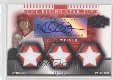 2007 Topps Triple Threads - [Base] #142 - Rising Star - Jered Weaver /99