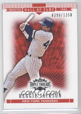 2007 Topps Triple Threads - [Base] #47 - Reggie Jackson /1350