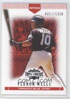 Vernon Wells #/1,350