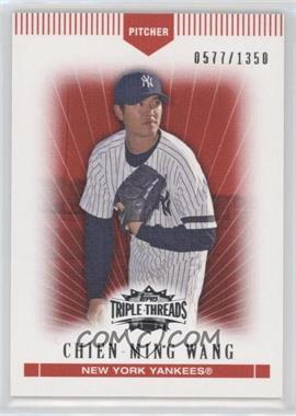 2007 Topps Triple Threads - [Base] #80 - Chien-Ming Wang /1350