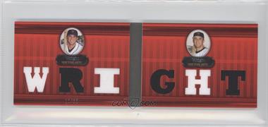 2007 Topps Triple Threads - Double Combo Relics #4 - David Wright /36